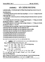 Giáo án bồi dưỡng học sinh giỏi Toán 9 - Năm học 2018-2019